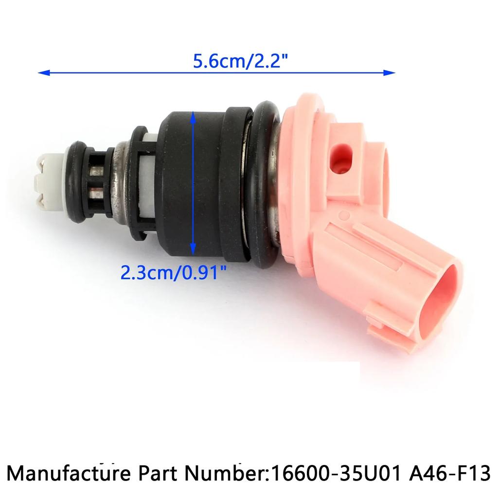 4 STÜCK Kraftstoffeinspritzdüse Passend für Nissan Maxima A32 G20 S VQ20DE SE SLX 16600-35U01