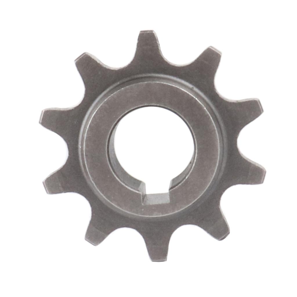 10 Teeth 420 16mm/17mm Chain Front Engine Sprocket with Cotter Open Pin for Coleman CT200 Trail 200 Mini Bike KT196 Go Kart