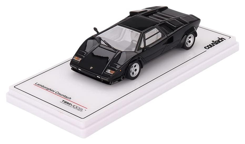 

TrueScale Miniatures TSM MODEL 143 Lamborghini Countach 5000S Black Finished Product