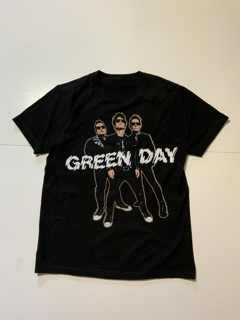 Green Day Hella Mega Tour 2021 Rock Band Double Sided Graphic Concert T-Shirt