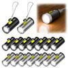 1-5 PCS Compact Type C Power Flashlight Mini Portable LED Light Small Pocket Flashlight Outdoor Emergency Light for Camping