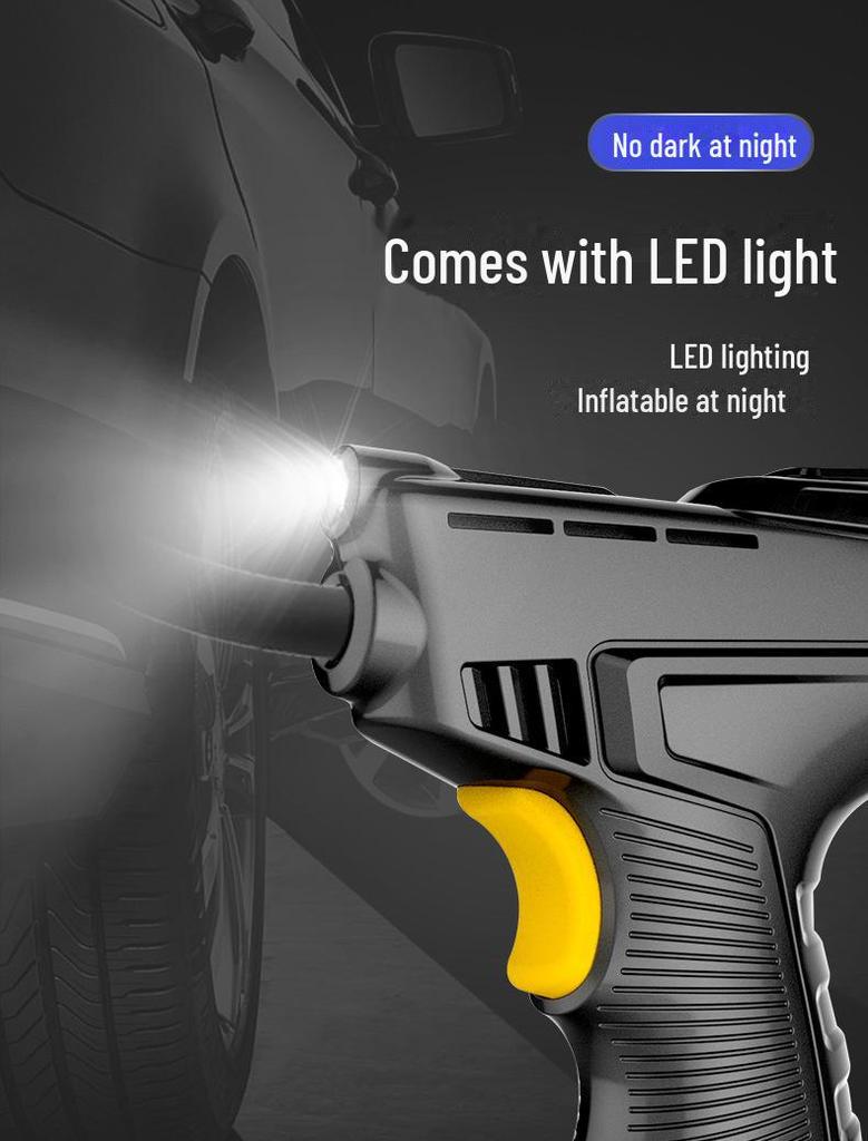 Trådløs digital skjerm bærbar dekkpumpe for bil- og husholdningsbruk