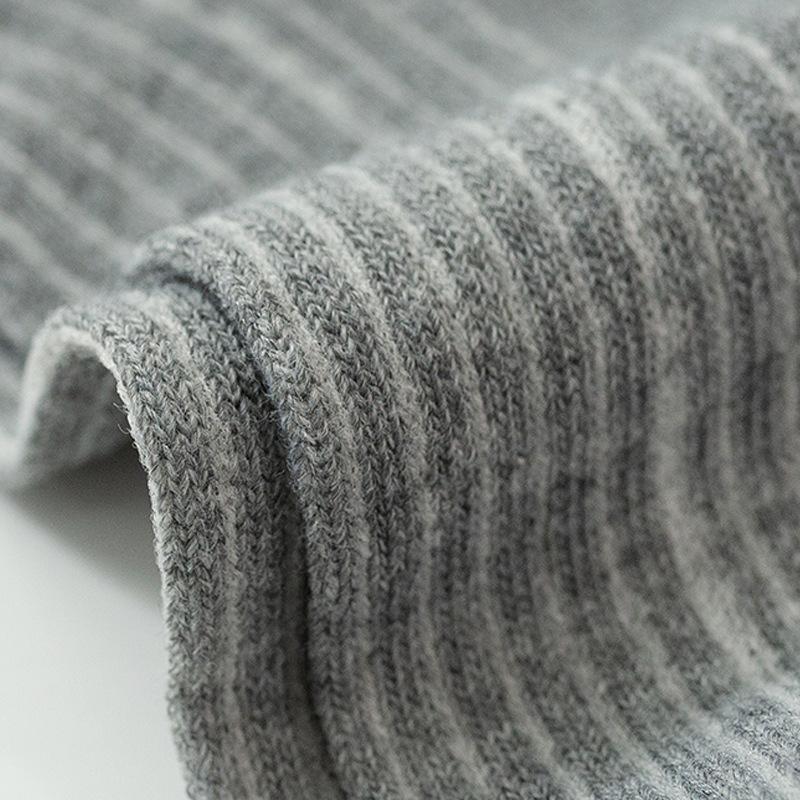 10 Pairs of Men's Spring and Autumn Pure Color Suction Strip Sweat Breathable Shallow Mouth Invisible Socks