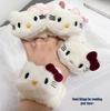 KT Cat Plush Wristband: Waterproof, Absorbent Hair Tie & Face Wash Band