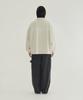 COVERNAT Wool Zip-Up Jacket Oatmeal