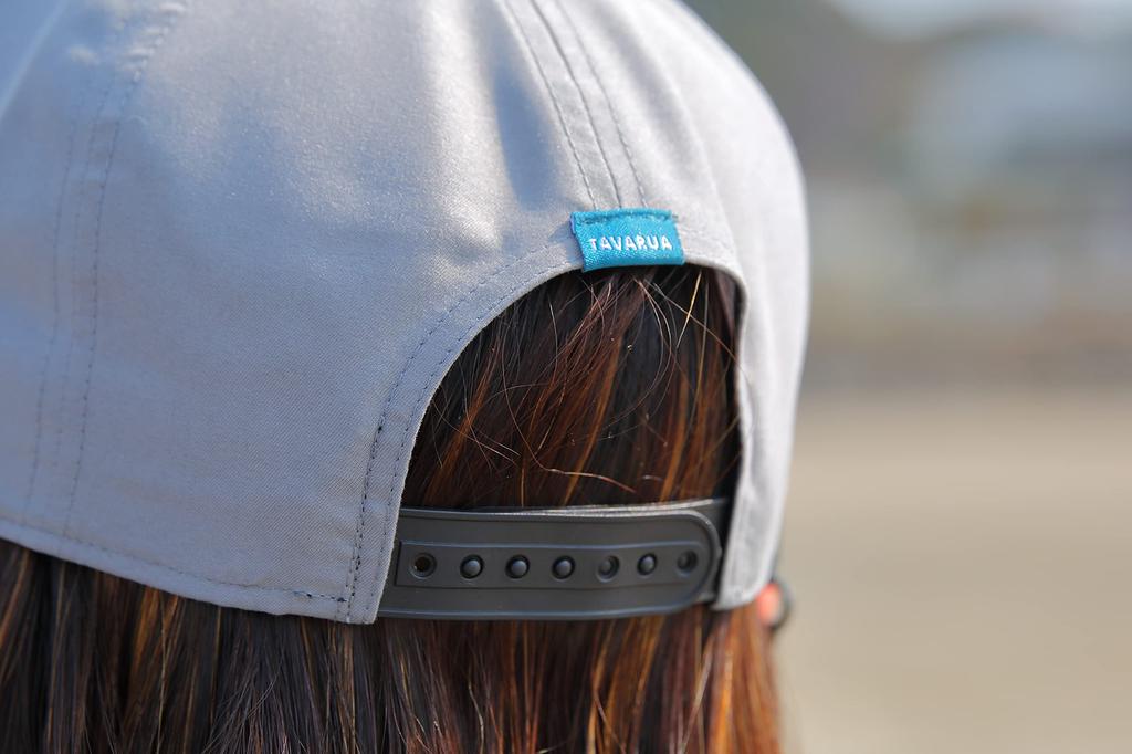 Tabarua UV Eco Recycled Cap TM2007 Light Grey, 59cm, UPF50+, Unisex, Surfing Hat