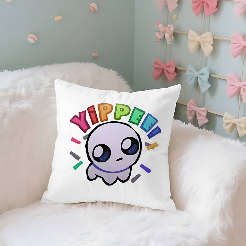 

Creature Soft Button Pin Collar Brooch Case Plush Fabric Soft Pillowcase Double Sided Print Cushion Cover Household Gifts 40x40CM(16x16in)