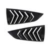 Ford Mustang Rear Triangle Window Louver Sticker 24+ Decorative Spoiler Modification
