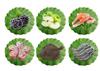 10 pcs set reusable Banana lotus leaf Leaf Placemats Table Decoration Heat Resistant Coasters Faux Pad Dining steak plate Mats
