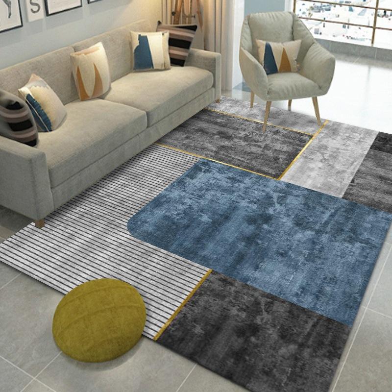 Nordic Abstract Carpet Living Room Coffee Table Geometric Carpet New Wardrobe Carpet