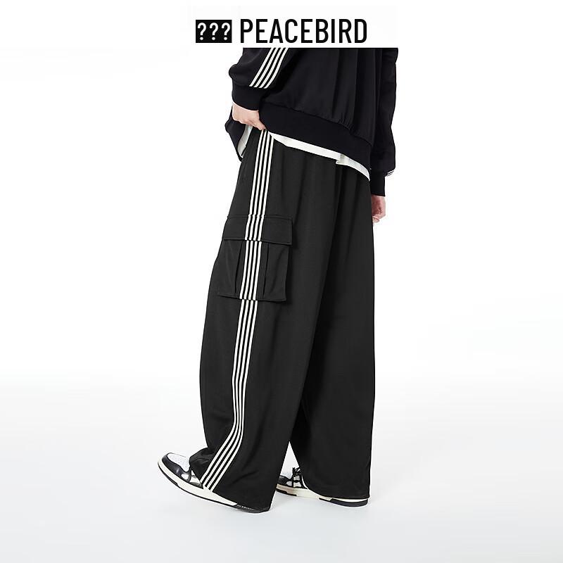 Peacebird Men's Striped Casual Pants