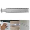Easy Carry Acrylic Magnifier Rulers with 2X Zooms & Double Scale Lightweight Designs Suitable for Students Artists Engineers