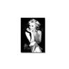 Famous Movie Star  Marilyn Monroe Canvas Poster Vintage Painting On the Wall Portrait Art Prints Home Cafe Decorations No Frame