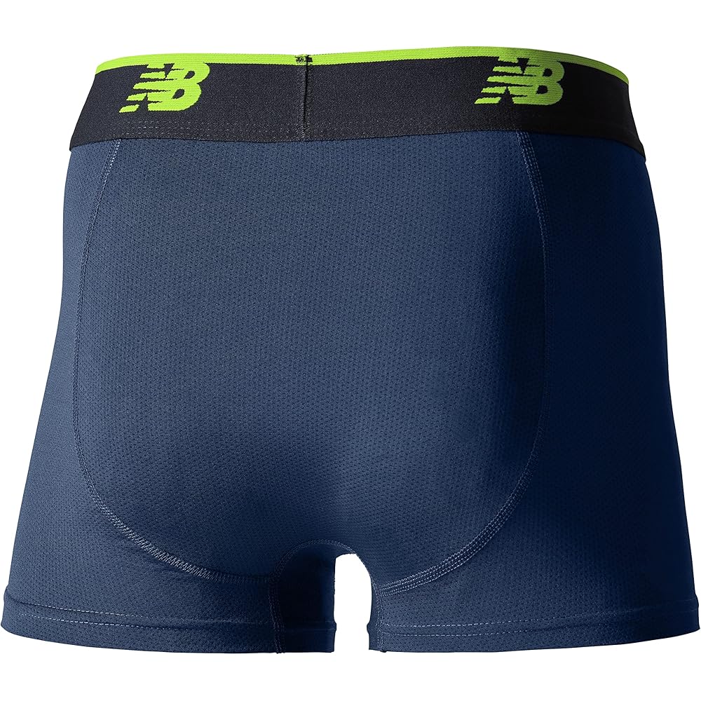 New Balance Men's Mesh Boxer Briefs 3 Inch Front Closure Quick Dry 3-Pack
