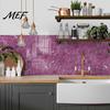 Easy Apply Wall Renovation Sheets 12PCS Imitation Marble Pattern Stickers, Self-Adhesive Waterproof EVA DIY Home Improvement Tile Decals Tiles,
