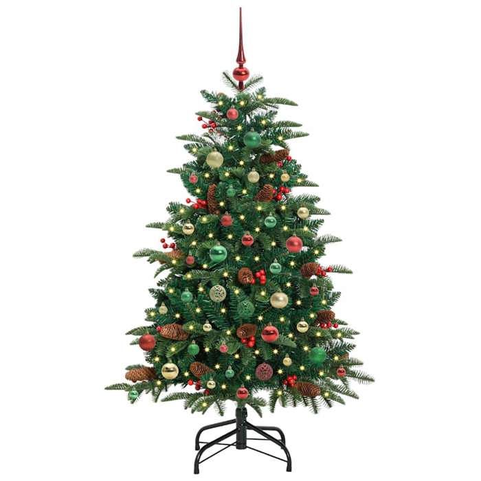 Exclusive House - Artificial Christmas Tree Green 150 Cm PVC, Metal and Plastic