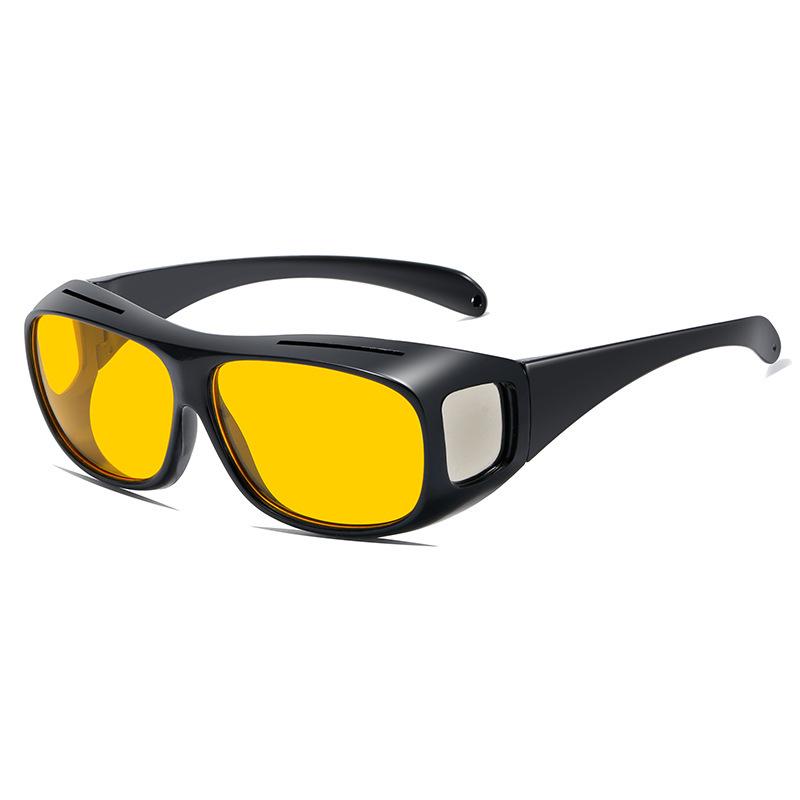 New Anti-Sand Riding Glasses: Night Vision Driving Sunglasses with European and American Style