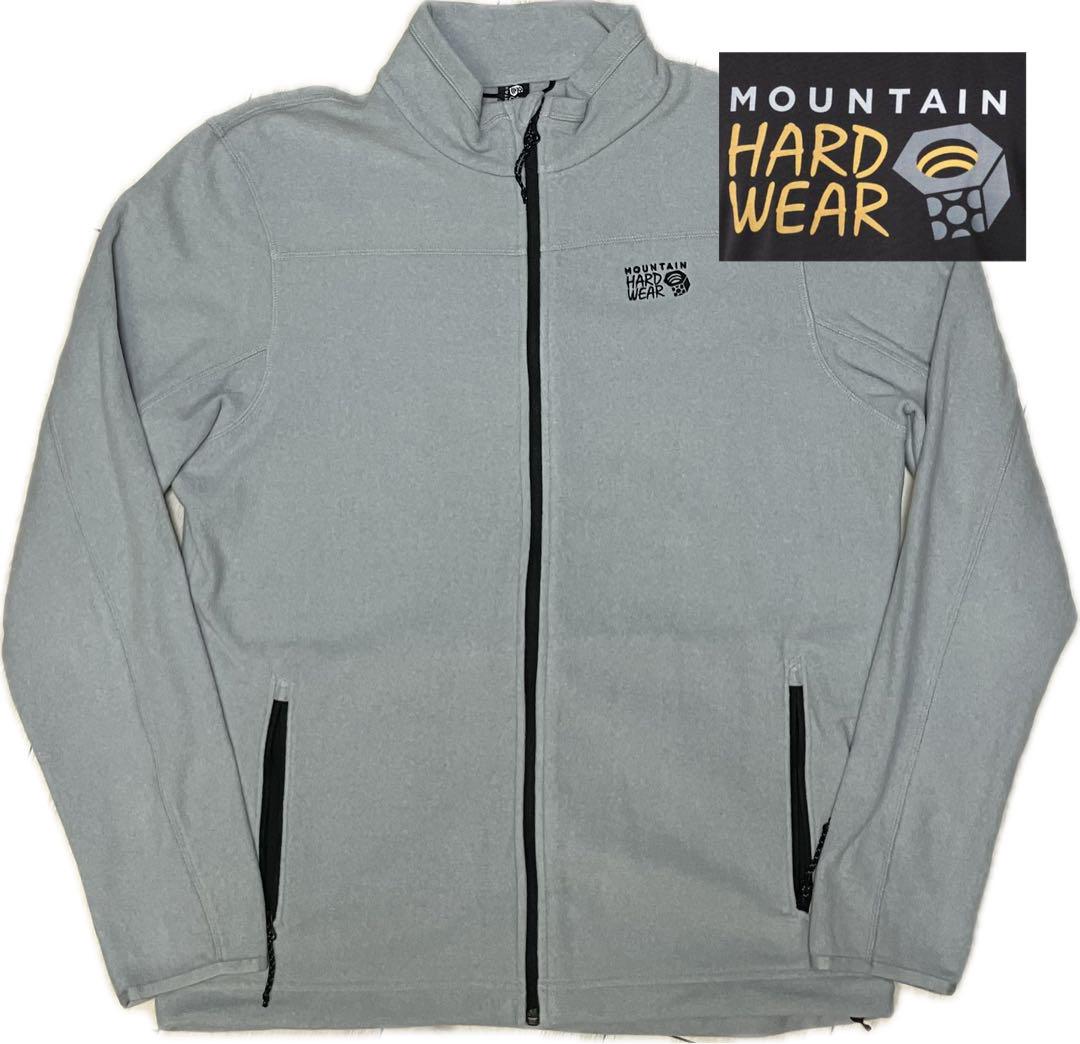 

[USED] MOUNTAIN HARD WEAR Fleece Jacket, Gray, Size L, Outdoor