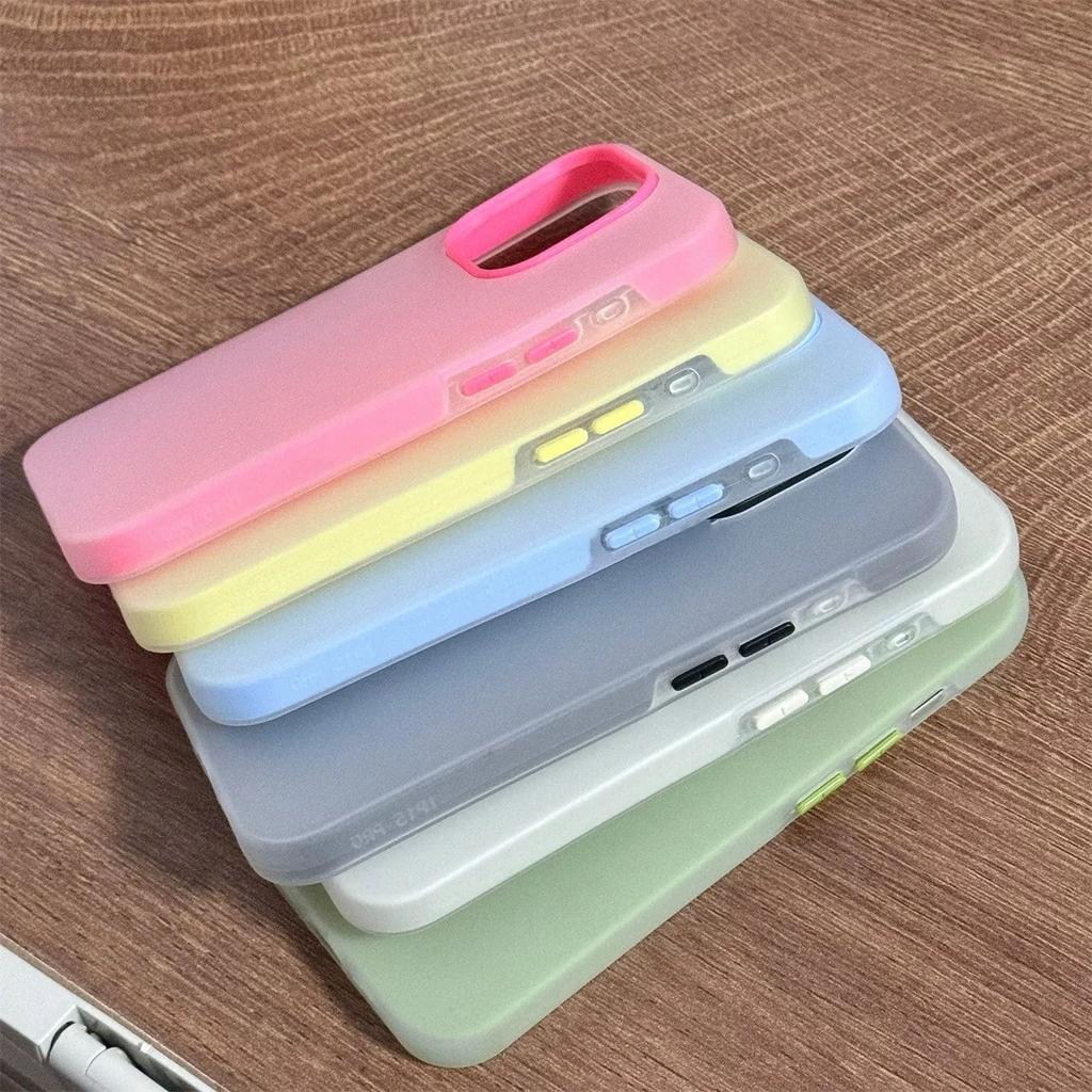 Soft Matte Candy Transparent Phone Case For Huawei Honor 400 Pro 90 Lite X7B Creative Shockproof Jelly 2 In1 Back Cover