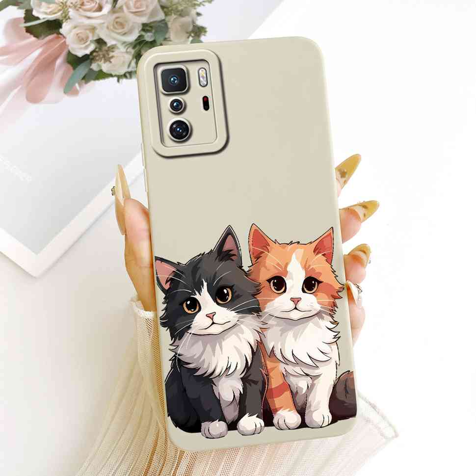 For Redmi Note 10 Pro China 6.6" Case Simple Cute Cartoon Rabbit Silicone Back Cover For Redmi Note 10Pro 10 PRO 5G Phone Cases