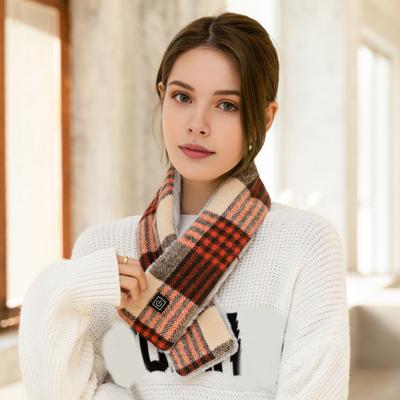 Winter Beheizter Schal Männer Frauen Wiederaufladbar 3 Heizstufen Wasserdicht Hals