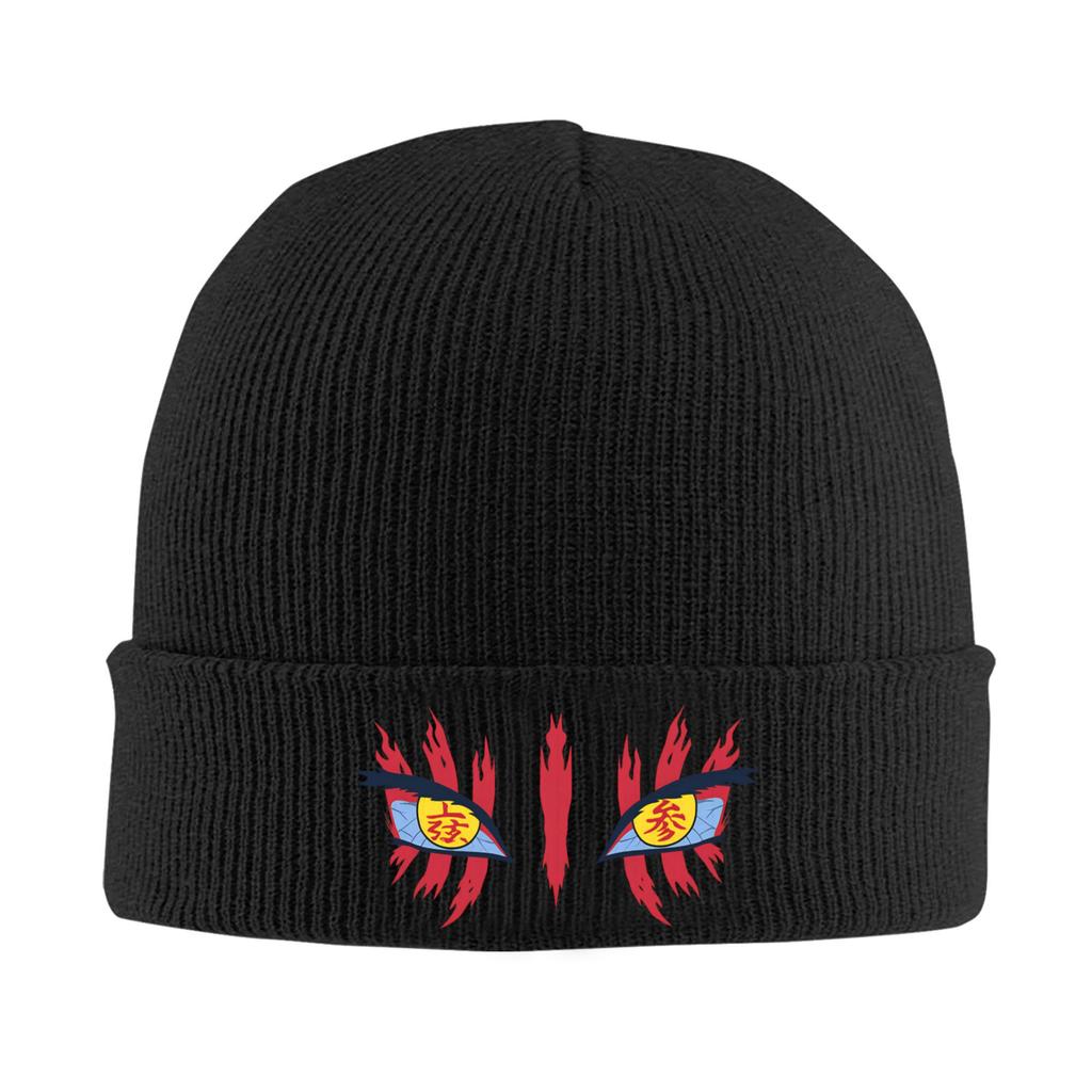 Akaza Eyes Knitting Hat Cute Caps Unisex Women Outdoor Beanie Hats Winter Design Warm Soft Bonnet Hats