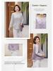Elegant National Style Jacquard T-Shirt and Vest Set for Women - Spring Collection