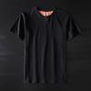Export Export To Domestic Sales Short Sleeve T-Shirt Men's Pure Cotton Brushed Trendy with Pockets Cut Label Half-Sleeve T-shirt Top