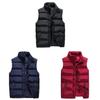 Premium Men's Winter Down Quilted Vest Cozy Sleeveless Padded Jacket For Ultimate Warmth