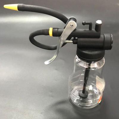 New 250ml Transparent Oil Can Oiler Lubrication Oil Plastic Machine Pump High Pressure Pump Oiler Grease