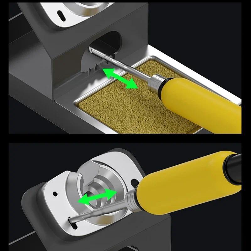 T210 SE Digital Display Thermostatic Soldering Station High Power Quick Heating Micro Electronic Repair Welding Tools