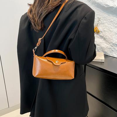 Fashion Commuter Bag 2025 Spring New Trend Flip Shoulder Bag Minimalist Fashion Messenger Small Square Bag