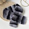 Thick Plush Cross Scarf Soft Fluffy Muffler Warm Tippet Faux Fur Collar  Skiing Resort