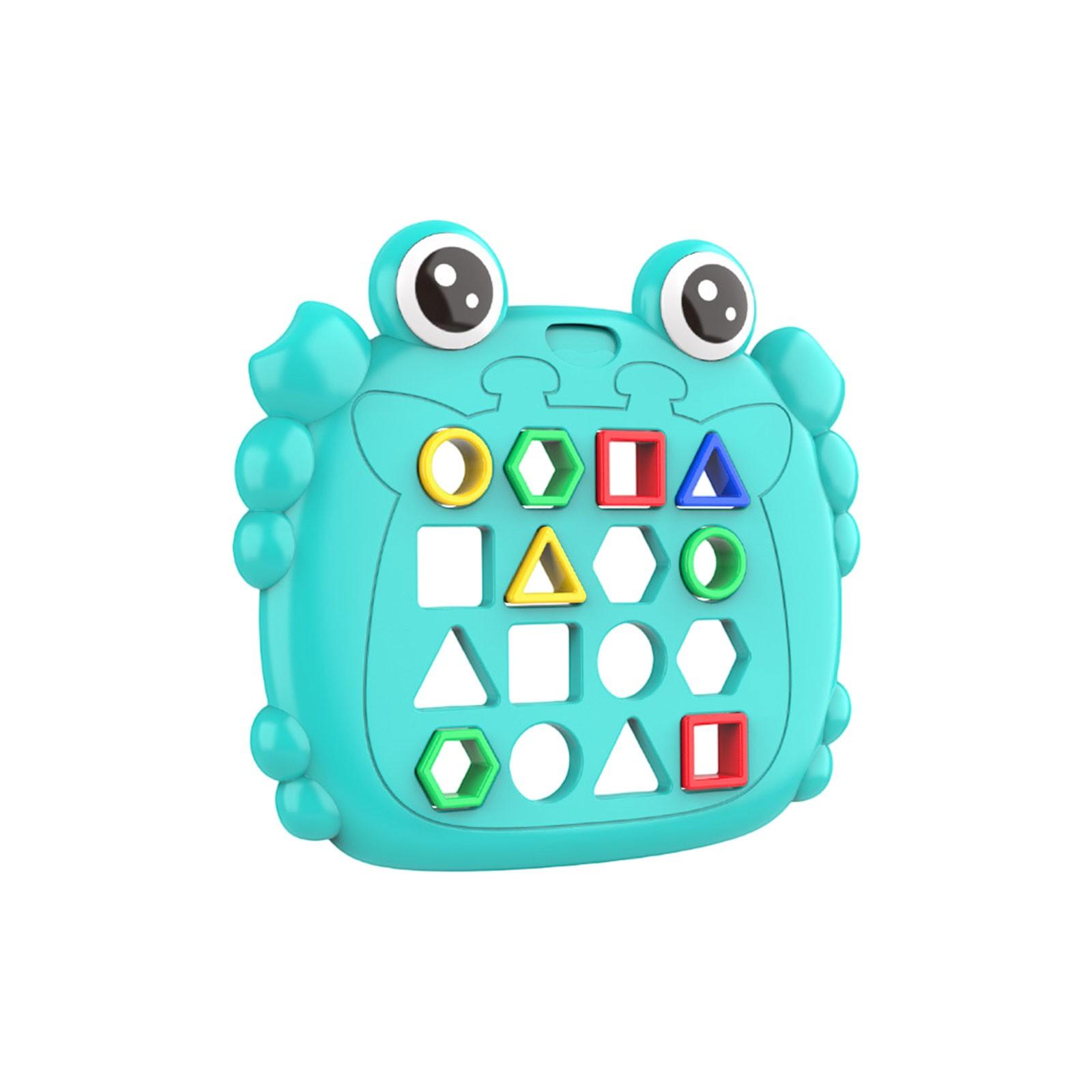 

Краб Геометрическая фигура Сопоставление Игра для двух игроков Интерактивная игра для родителей и детей One Size