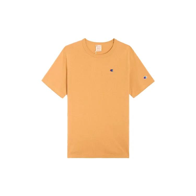 Champion Logo Embroidered Crewneck T Shirt (Unisex) T-Shirts 214674 KK001