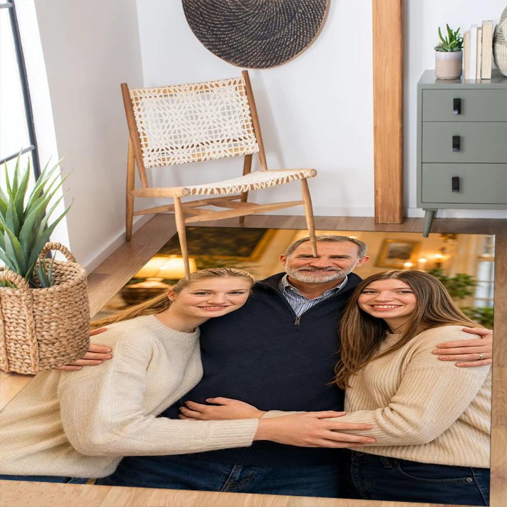 Customize Photos Customizable photos Carpet Suitable for Study room Kitchen Decorate room Living Rooms Antislip Carpet Anime Office Decor