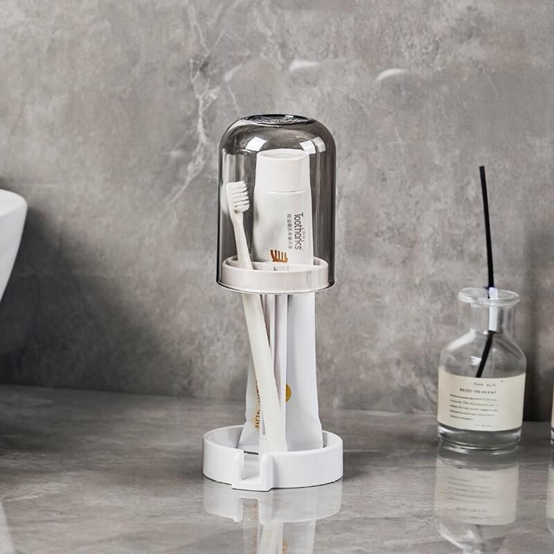 Imakara Toothbrush and Mouthwash Cup Holder