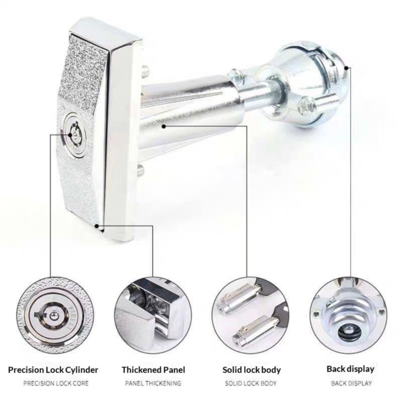 Macchine Automatiche in Alluminio Resistenti con Serratura Antimanomissione Per Stoccaggio Sicuro Include Tre Chiavi Uniche