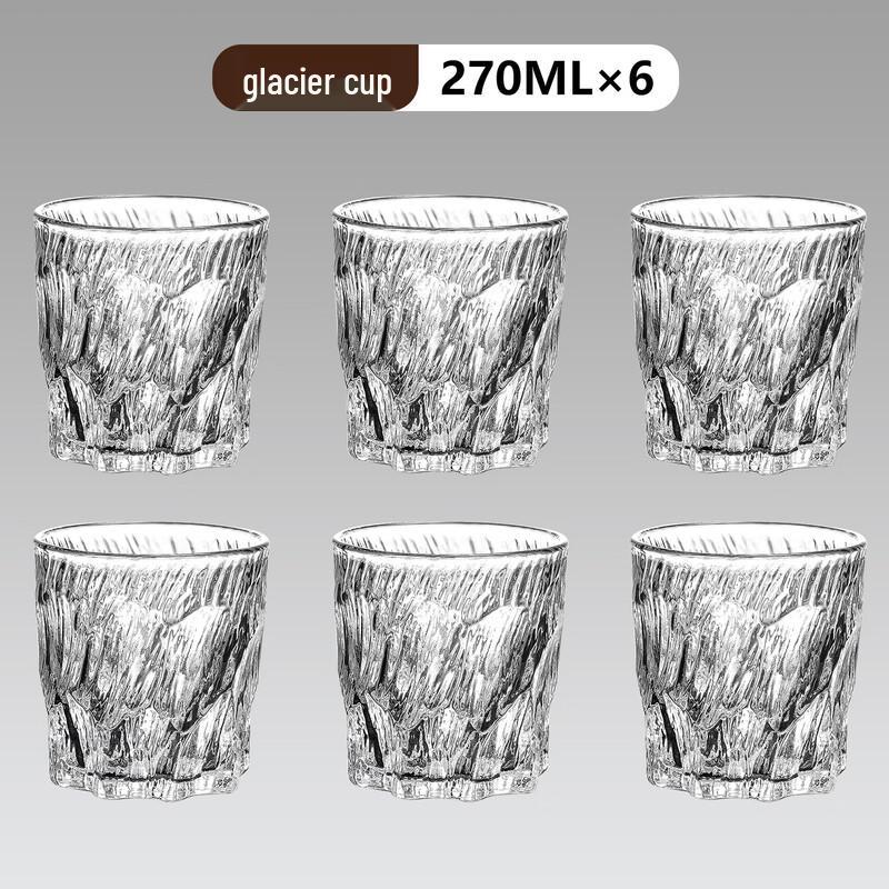 Handon Glacier Borosilicate Glass Tumbler Set