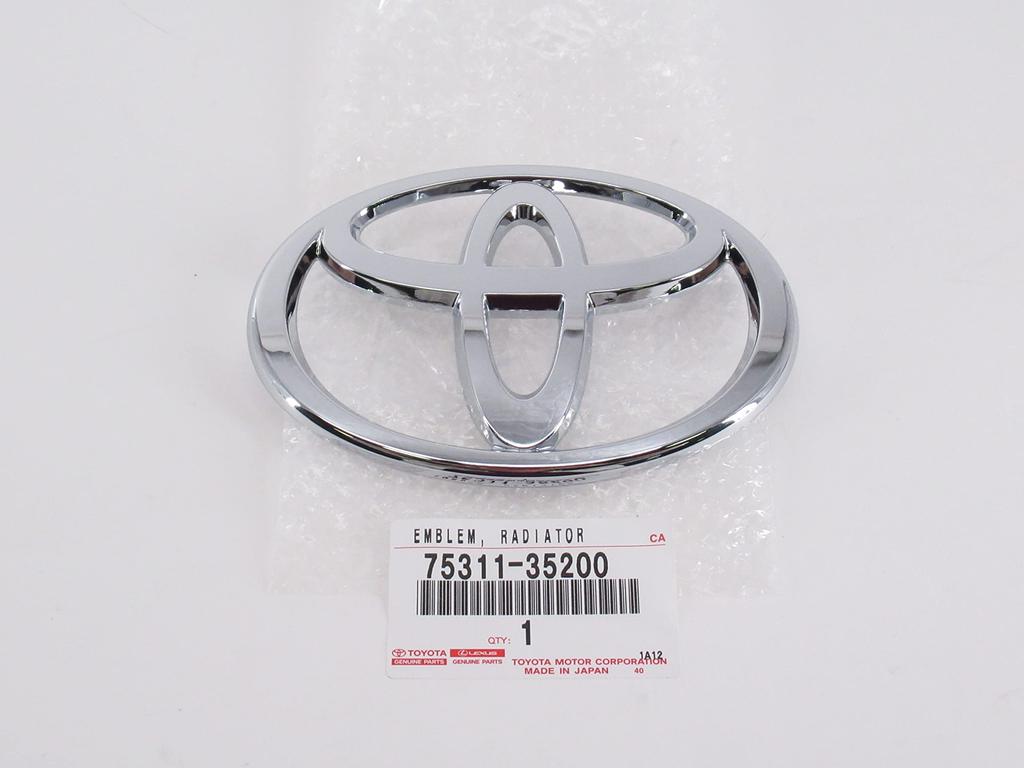 Toyota Genuine Parts Radiator Grille Emblem for Hilux RAV4 Part Number (Front Panel) J/L 75311-35200