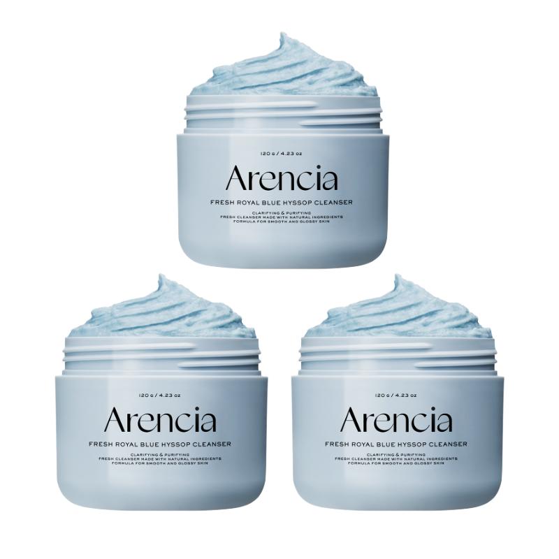 Arencia Rice Cake Fresh Cleanser 120g (Green, Rosehip, Blue Hyssop) (9 Options)