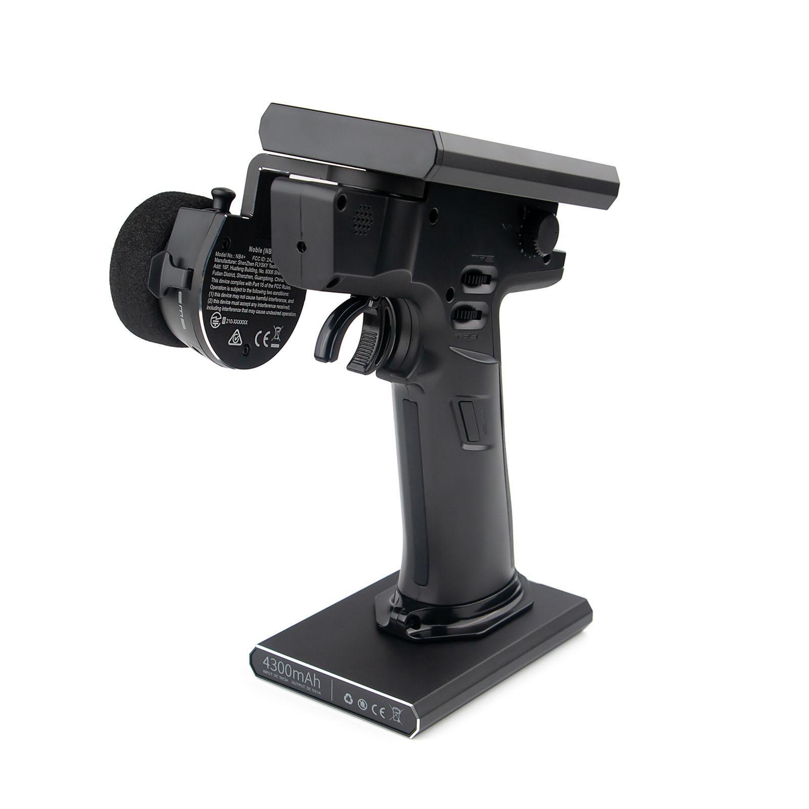 

Flysky Noble NB4+ 2.4G 8CH Радіопередавач Пульт дистанційного керування з приймачем FGR4S Протокол AFHDS 3 для дистанційного керування чорний