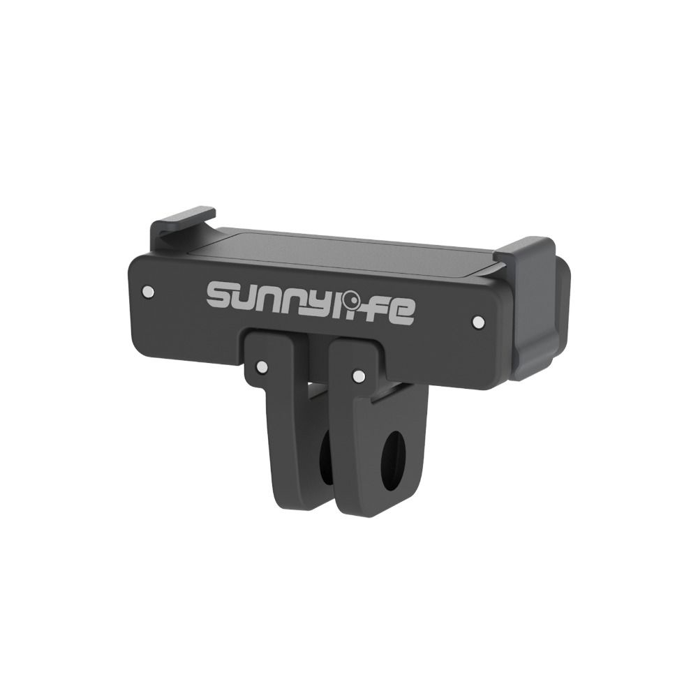 

Magnetic Magnetic Mount Adapter 1/4 Screw Base Adapter for DJI OSMO Action 2/3/4 Action Camera чорний