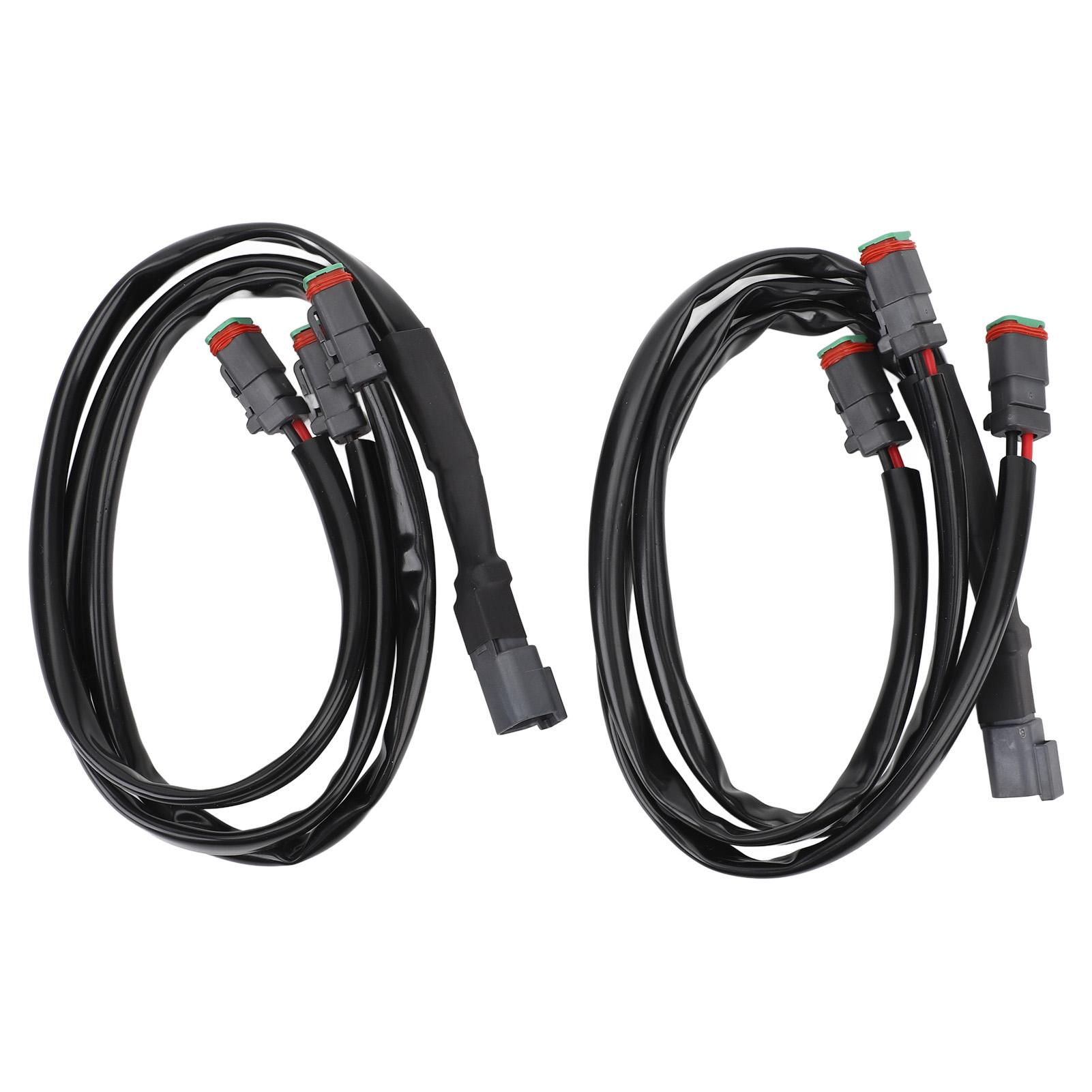 

2 шт. адаптер жгута проводов DT термостойкий разъем адаптера жгута проводов высокой мощности для светодиода Li 3 in 1