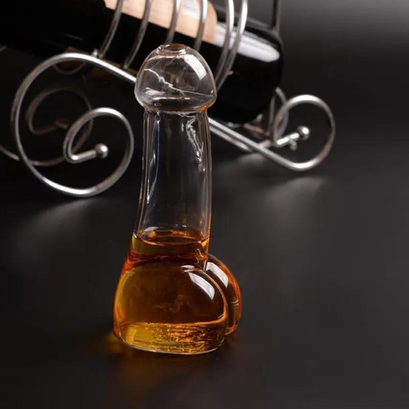 Penis Shot Glass Wine Juice Glass Cup Creative Design Funny Cocktail Mug for Bar Ktv and Night Show Parties