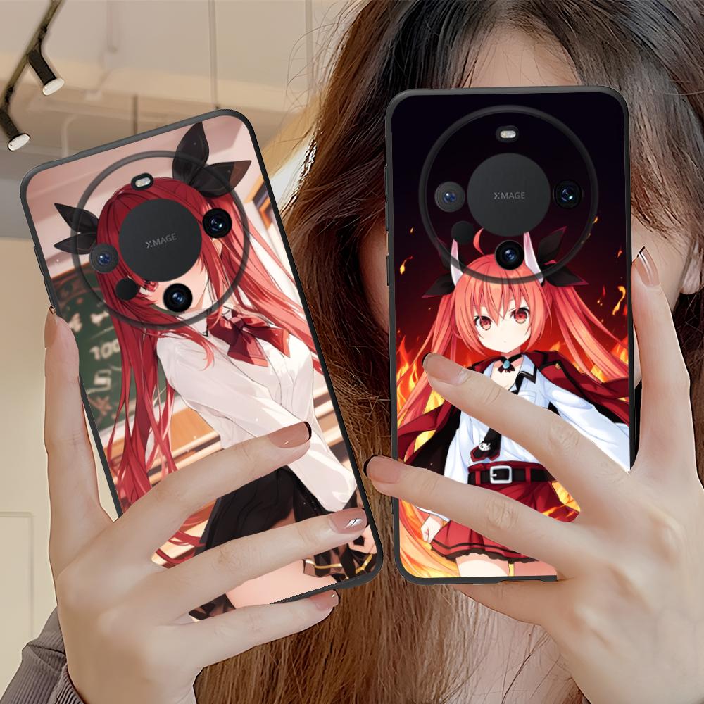 Date a Live Kotori Itsuka TPU Mobile Phone Case for Huawei Mate 60 50 40 30 20 10 Pro Plus Lite E 5G Colorful Printing Cover
