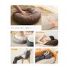 HOSUR Cushion, Round Soft Floor Cushion, High Elasticity, Fluffy, Lightweight, Voluminous, Round, Chewy, Washable, Seat Cushion, Backrest, Simple,