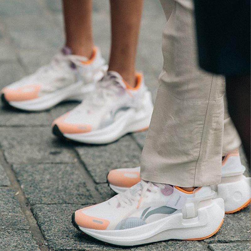 Li Ning Wind Ranger X Soulland 'Natural Orange' Women's ARHQ356-1