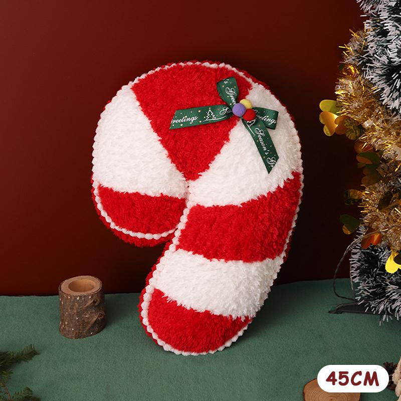 20/30/40/42/45/48Cm Colorful Christmas Decorations Plush Pillows Gingerbread Man Figurines Christmas Gifts