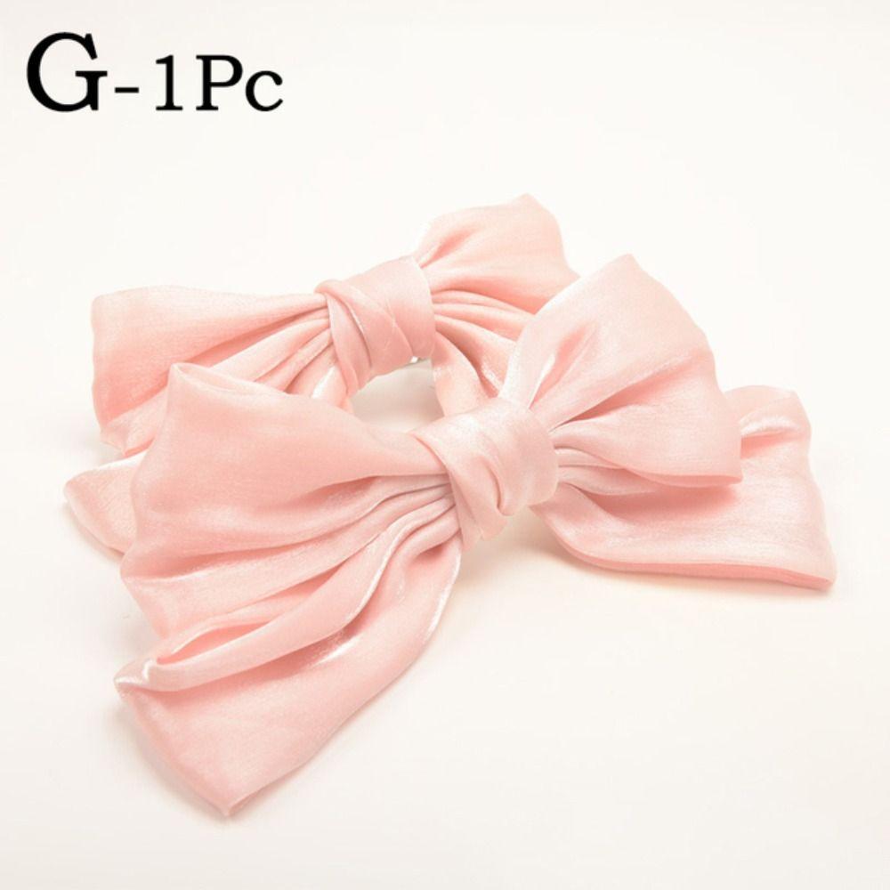 

Not Punching Bowknot Curtain Clip Chiffon Curtain Holders Universal Curtain Bowknot Buckle Curtain G
